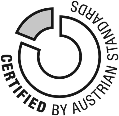 TUEV Austria Certified by Austrian